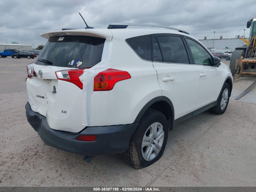 2014 TOYOTA RAV4 LE - JTMZFREV0EJ011080