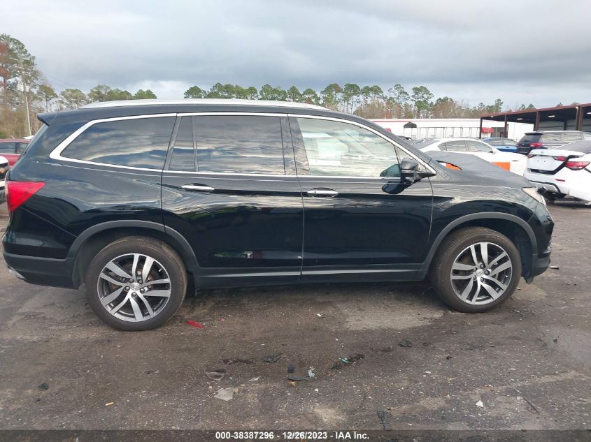 2017 HONDA PILOT TOURING - 5FNYF6H9XHB091802