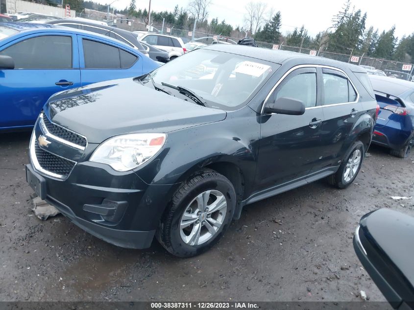 2013 CHEVROLET EQUINOX LS - 2GNFLCEK0D6281895