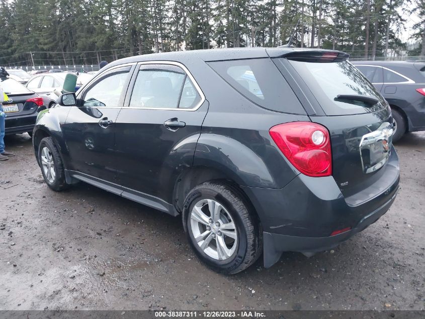 2013 CHEVROLET EQUINOX LS - 2GNFLCEK0D6281895