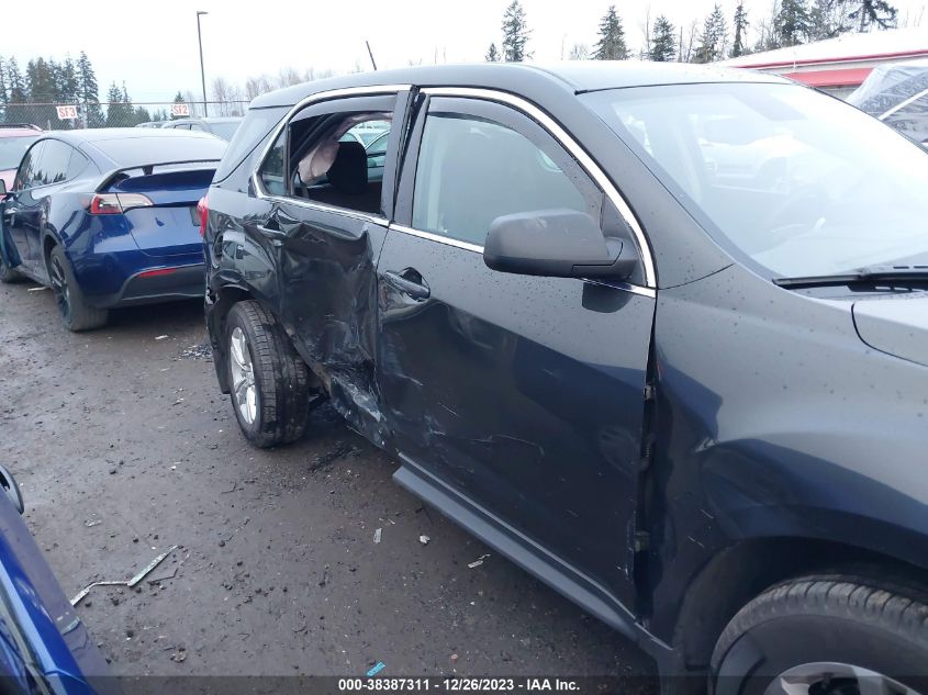 2013 CHEVROLET EQUINOX LS - 2GNFLCEK0D6281895