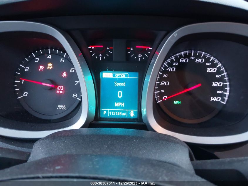 2013 CHEVROLET EQUINOX LS - 2GNFLCEK0D6281895