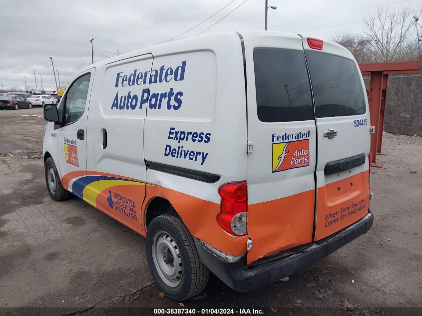 2015 CHEVROLET CITY EXPRESS 1LS 3N63M0YN9FK720591
