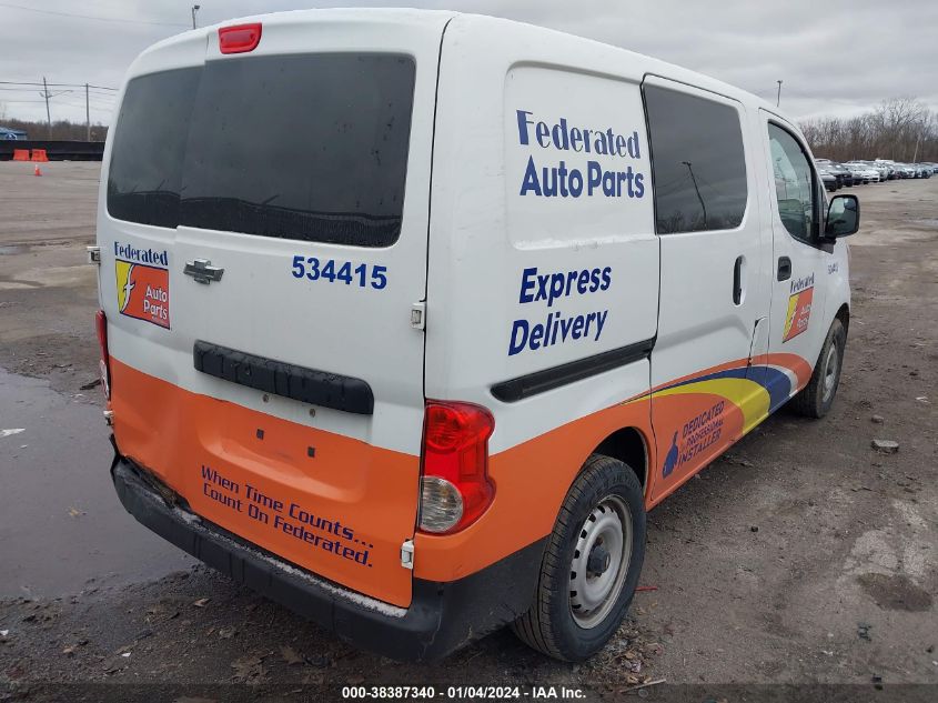 2015 CHEVROLET CITY EXPRESS 1LS 3N63M0YN9FK720591