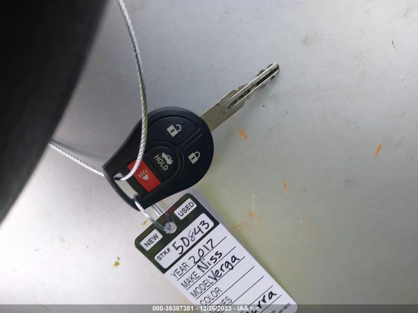 2017 NISSAN VERSA 1.6 SV - 3N1CN7AP6HL827764