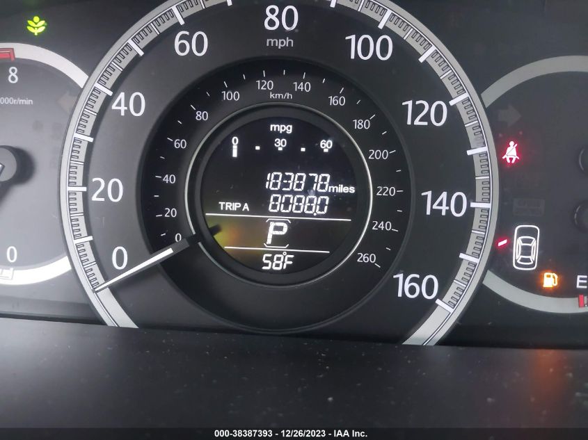 2013 HONDA ACCORD EX-L - 1HGCR2F87DA161992