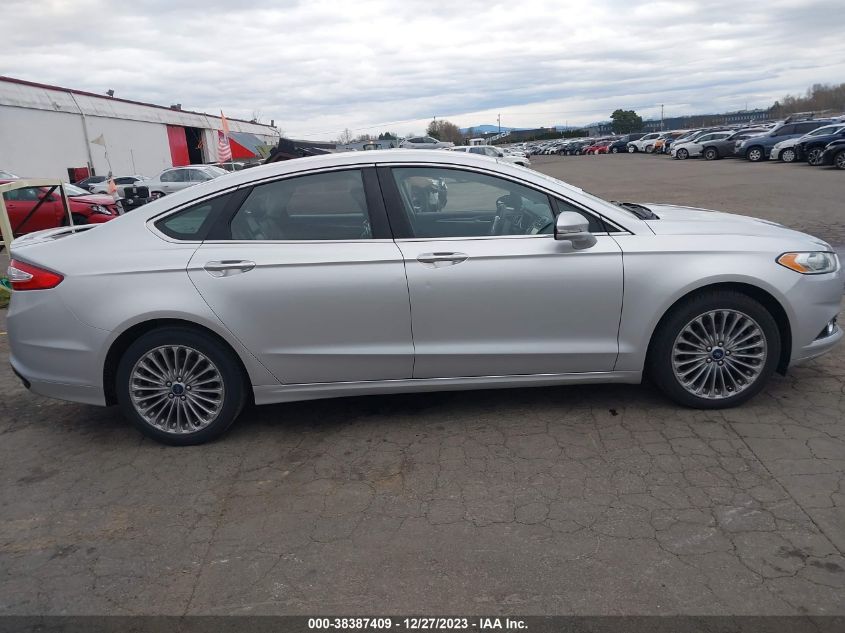 2013 FORD FUSION TITANIUM - 3FA6P0K97DR327136