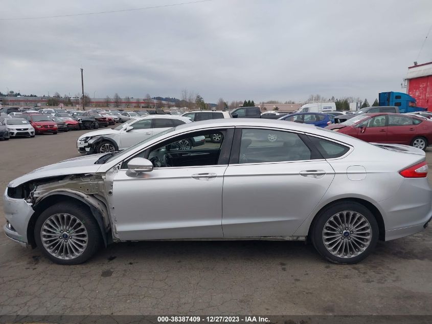 2013 FORD FUSION TITANIUM - 3FA6P0K97DR327136