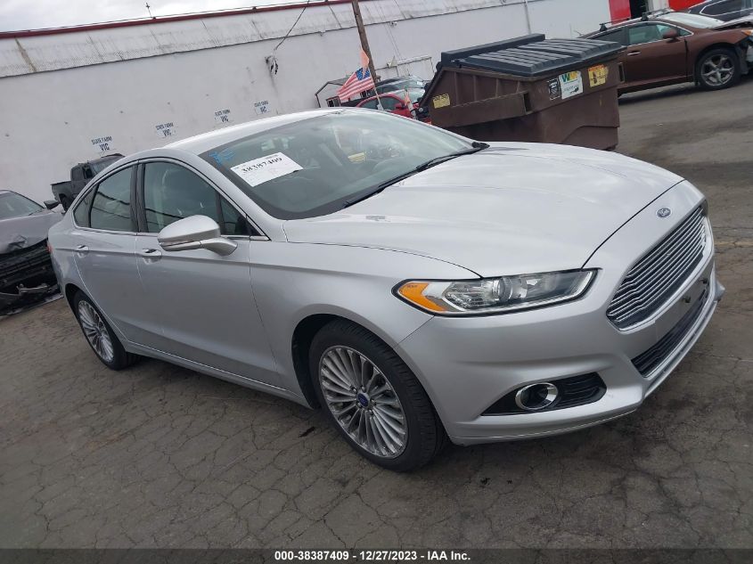 2013 FORD FUSION TITANIUM - 3FA6P0K97DR327136