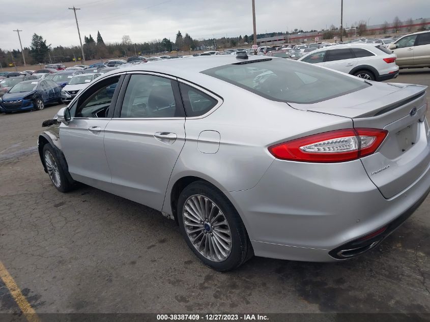 2013 FORD FUSION TITANIUM - 3FA6P0K97DR327136