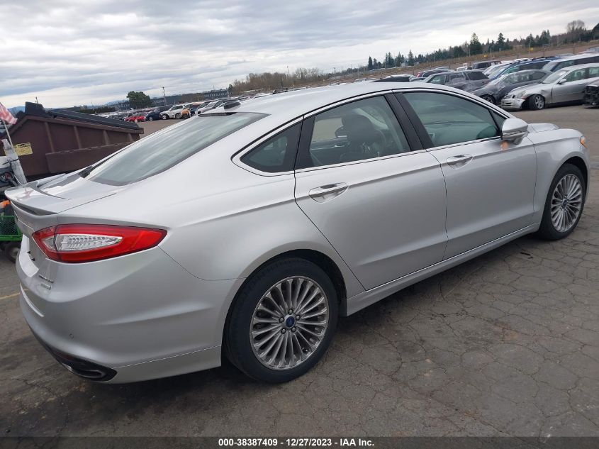 2013 FORD FUSION TITANIUM - 3FA6P0K97DR327136