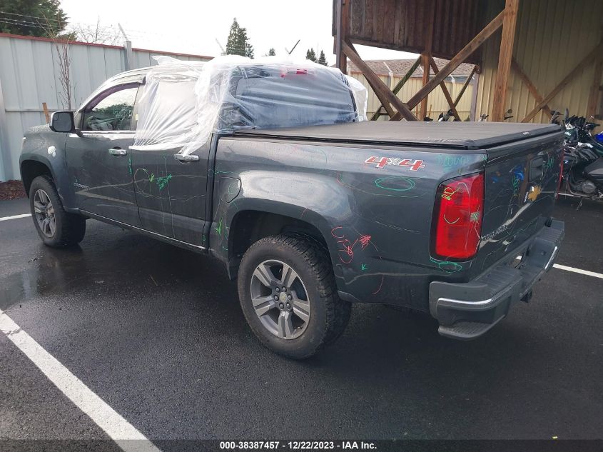 2015 CHEVROLET COLORADO LT - 1GCGTBE31F1175560