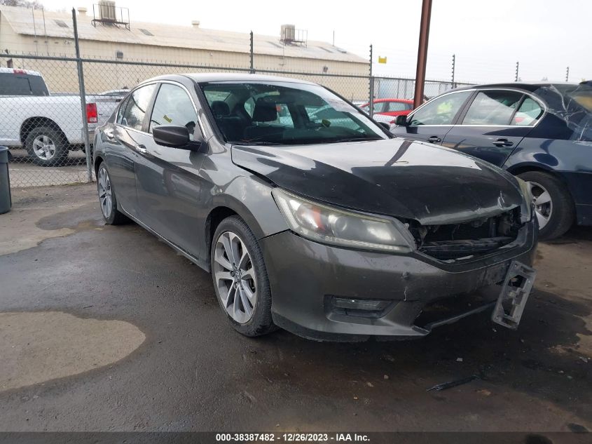 2014 HONDA ACCORD SPORT - 1HGCR2F59EA263396