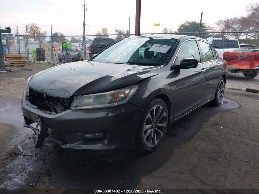 2014 HONDA ACCORD SPORT - 1HGCR2F59EA263396