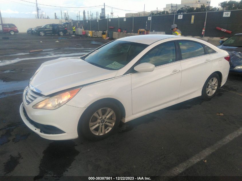 2014 HYUNDAI SONATA GLS - 5NPEB4AC3EH931019