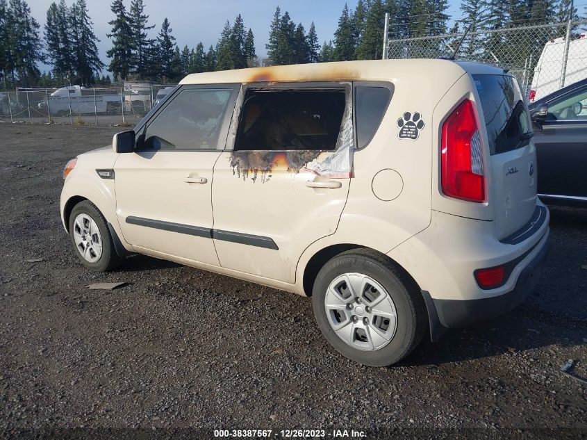 2013 KIA SOUL - KNDJT2A57D7512319