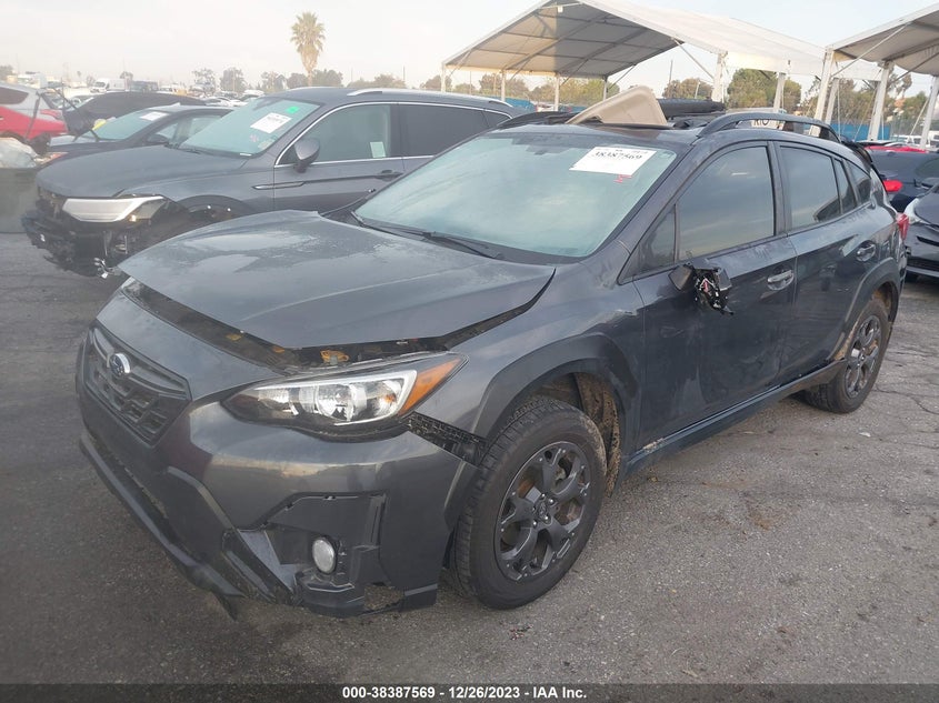 VIN JF2GTHSC1MH681371 2021 SUBARU CROSSTREK SPORT