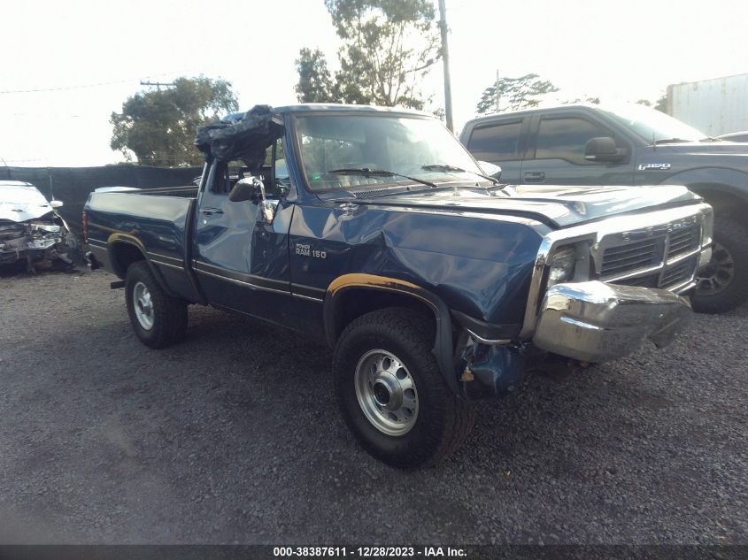 1B7HM16Y2PS137224 DODGE W-SERIES Photo 1