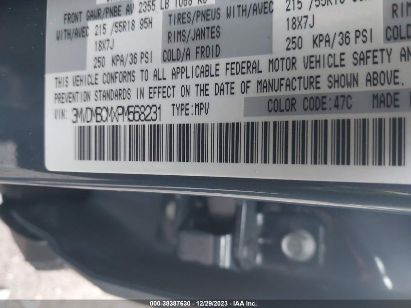 2023 MAZDA CX-30 2.5 S CARBON EDITION - 3MVDMBCMXPM568231