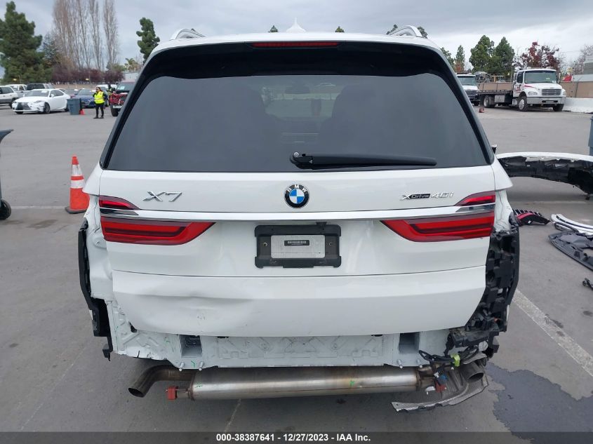 2021 BMW X7 XDRIVE40I 5UXCW2C05M9G48133