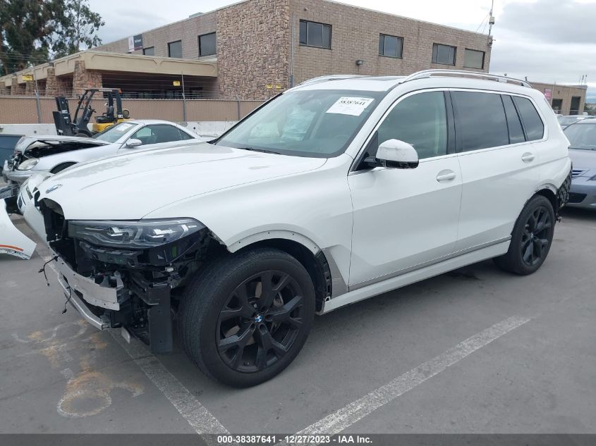 2021 BMW X7 XDRIVE40I 5UXCW2C05M9G48133