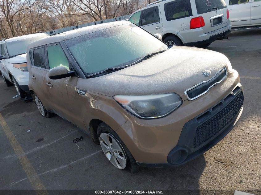 2015 KIA SOUL - KNDJN2A24F7134222