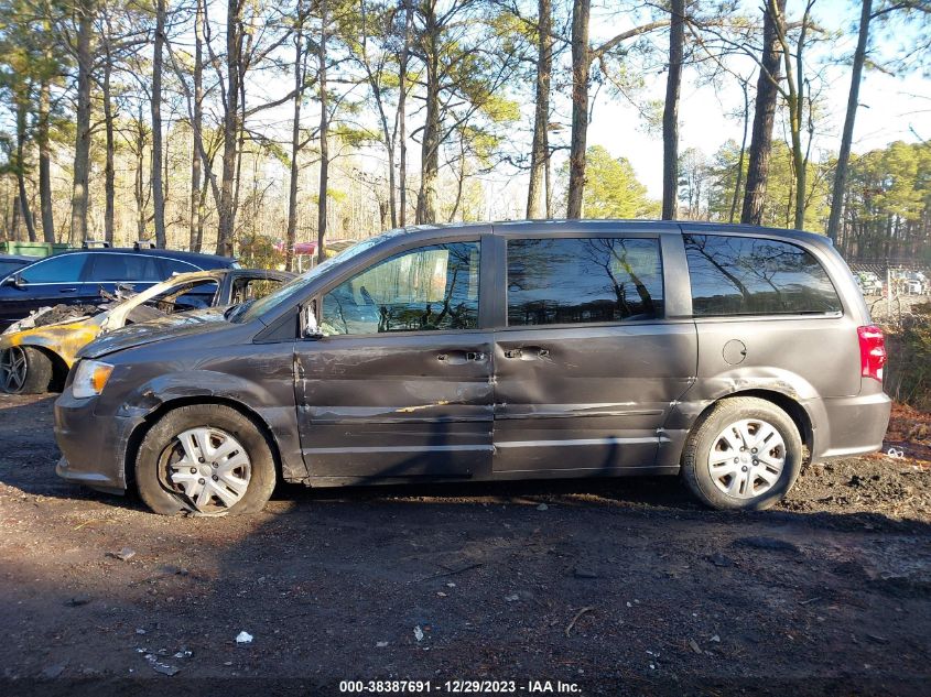 2016 DODGE GRAND CARAVAN SE - 2C4RDGBG5GR124568