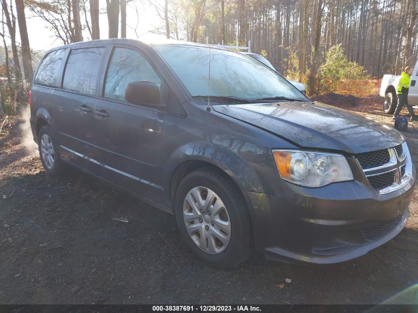 2016 DODGE GRAND CARAVAN SE - 2C4RDGBG5GR124568