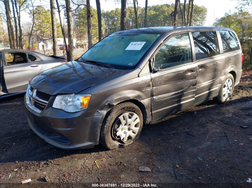 2016 DODGE GRAND CARAVAN SE - 2C4RDGBG5GR124568