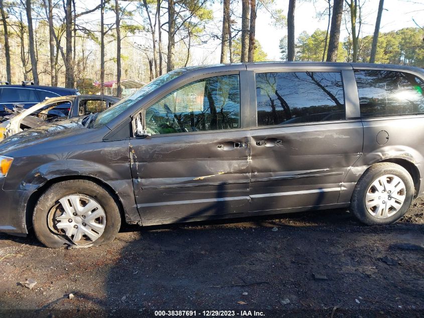 2016 DODGE GRAND CARAVAN SE - 2C4RDGBG5GR124568