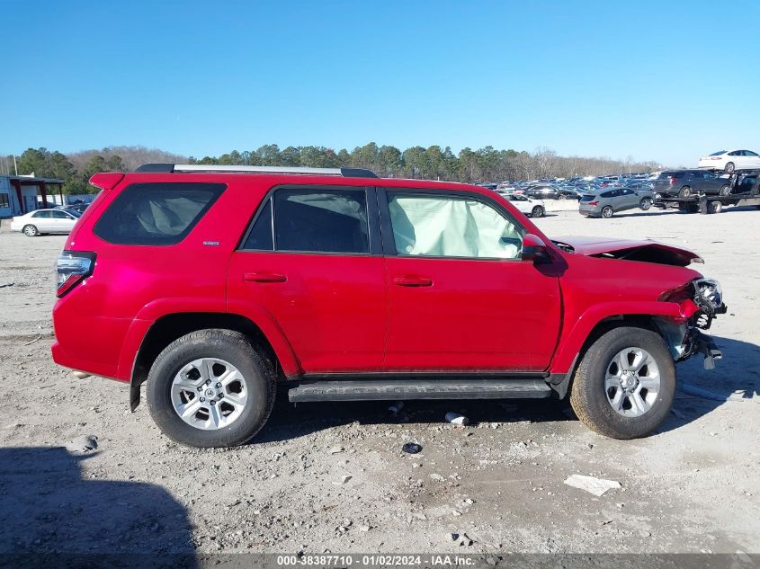 2023 TOYOTA 4RUNNER SE/SR5/SR5 PREMIUM/LIMITED/TRD SPORT/TRD OFF ROAD/TRD OFF ROAD PREM/TRD PRO - JTEMU5JR8P6114976