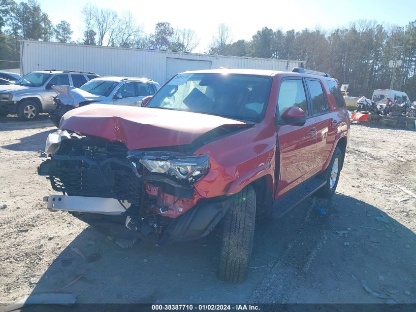 2023 TOYOTA 4RUNNER SE/SR5/SR5 PREMIUM/LIMITED/TRD SPORT/TRD OFF ROAD/TRD OFF ROAD PREM/TRD PRO - JTEMU5JR8P6114976