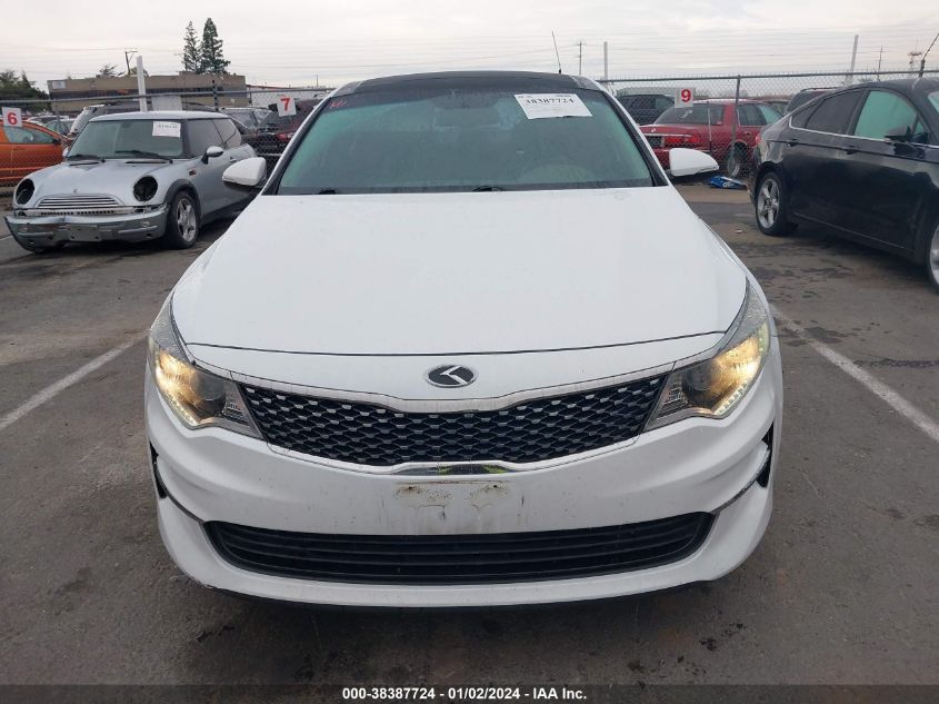 2016 KIA OPTIMA EX - 5XXGU4L35GG075043