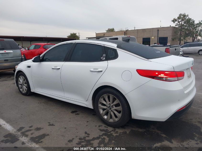2016 KIA OPTIMA EX - 5XXGU4L35GG075043
