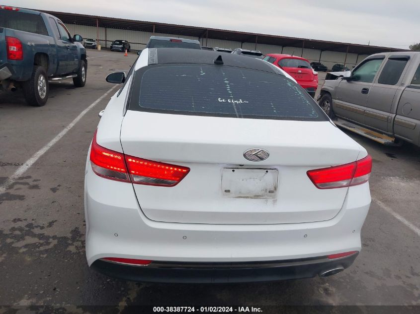 2016 KIA OPTIMA EX - 5XXGU4L35GG075043