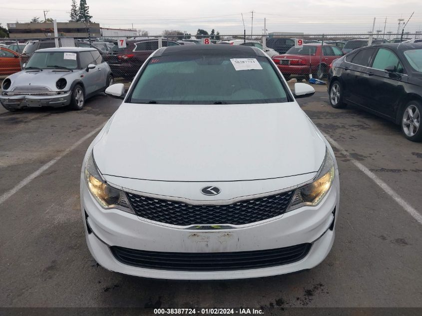 2016 KIA OPTIMA EX - 5XXGU4L35GG075043