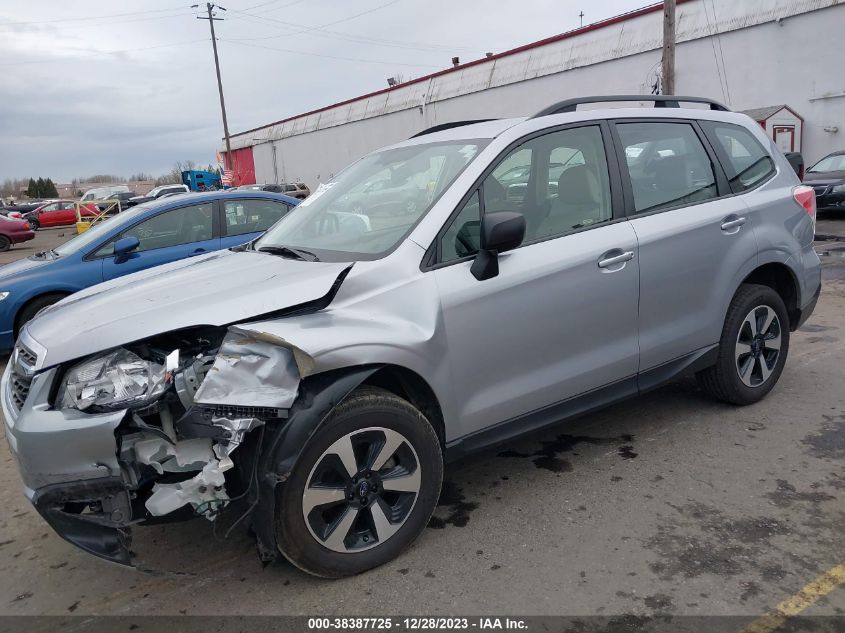 2017 SUBARU FORESTER 2.5I - JF2SJABC0HH576950