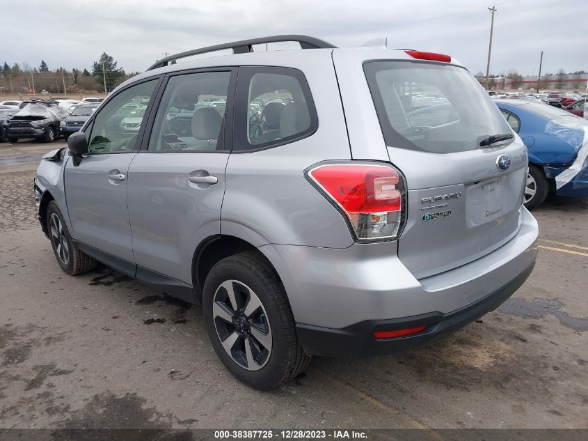 2017 SUBARU FORESTER 2.5I - JF2SJABC0HH576950