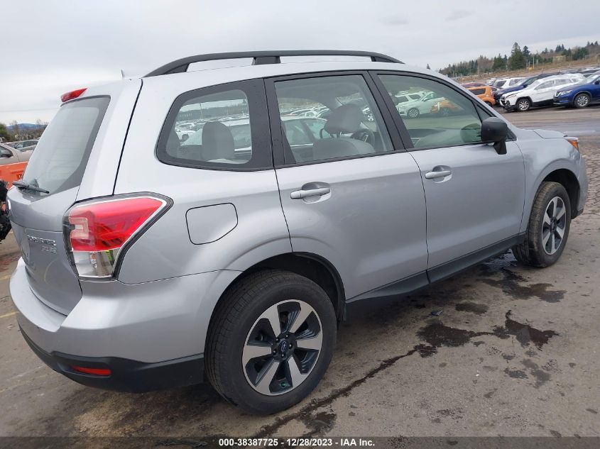 2017 SUBARU FORESTER 2.5I - JF2SJABC0HH576950