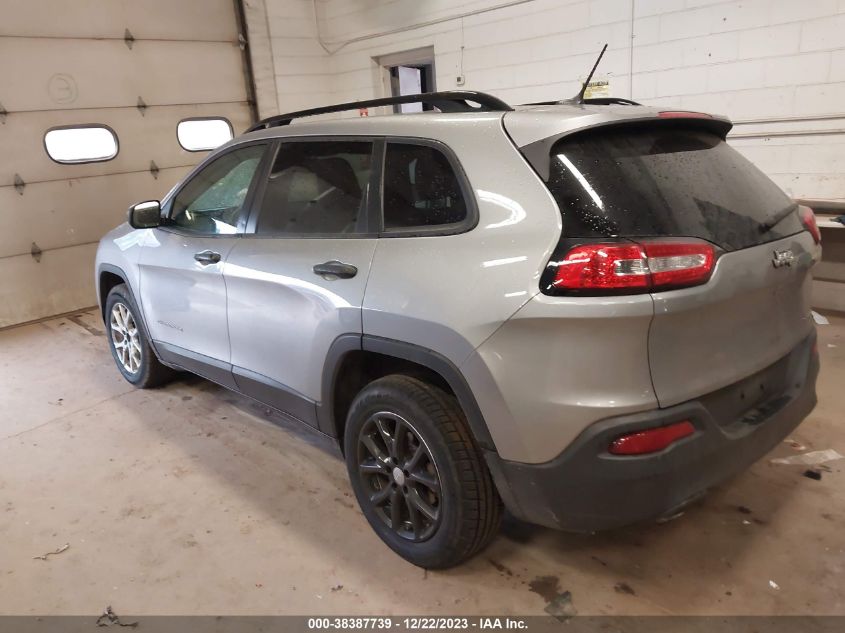 2016 JEEP CHEROKEE SPORT - 1C4PJLAB7GW257841