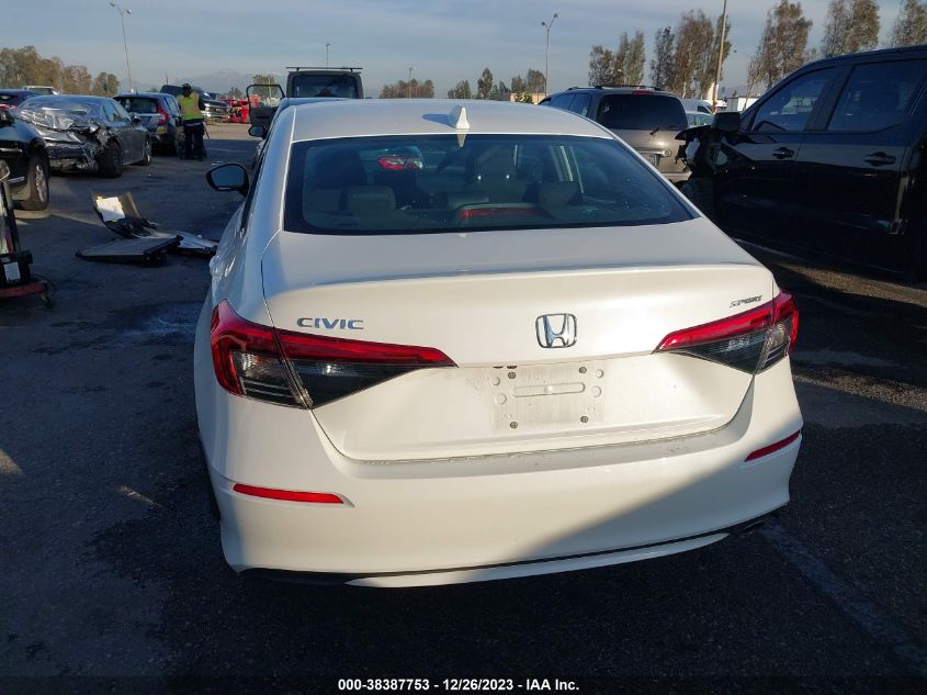 2022 HONDA CIVIC SPORT - 2HGFE2F50NH517510