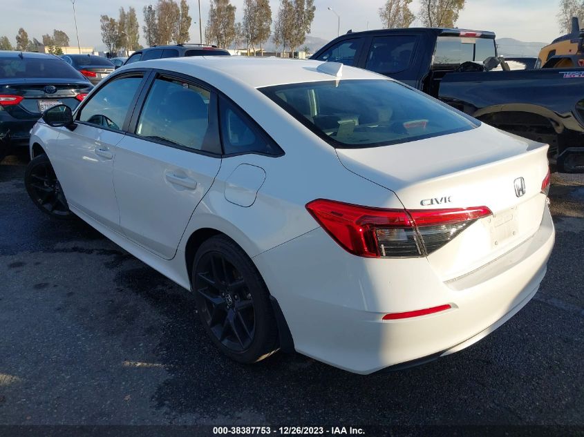 2022 HONDA CIVIC SPORT - 2HGFE2F50NH517510