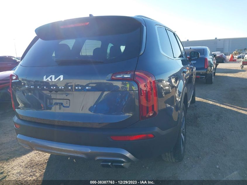 2022 KIA TELLURIDE S - 5XYP64HC8NG308019