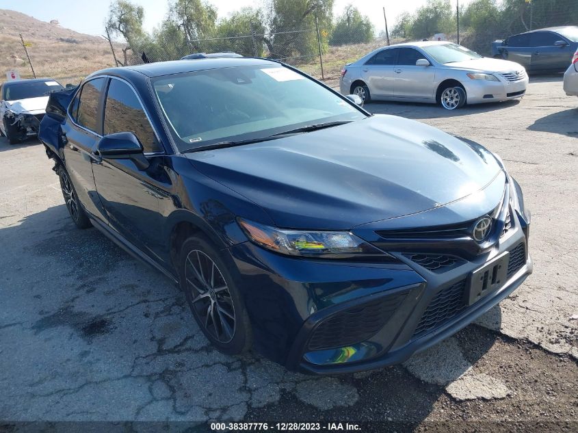 2021 TOYOTA CAMRY SE/SE NIGHT SHADE - 4T1G11AK4MU587377