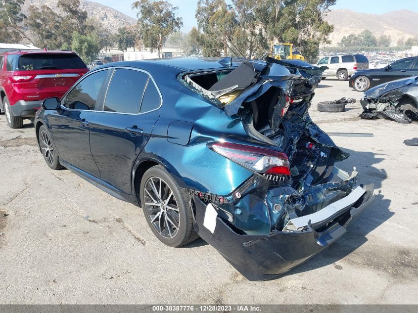 2021 TOYOTA CAMRY SE/SE NIGHT SHADE - 4T1G11AK4MU587377