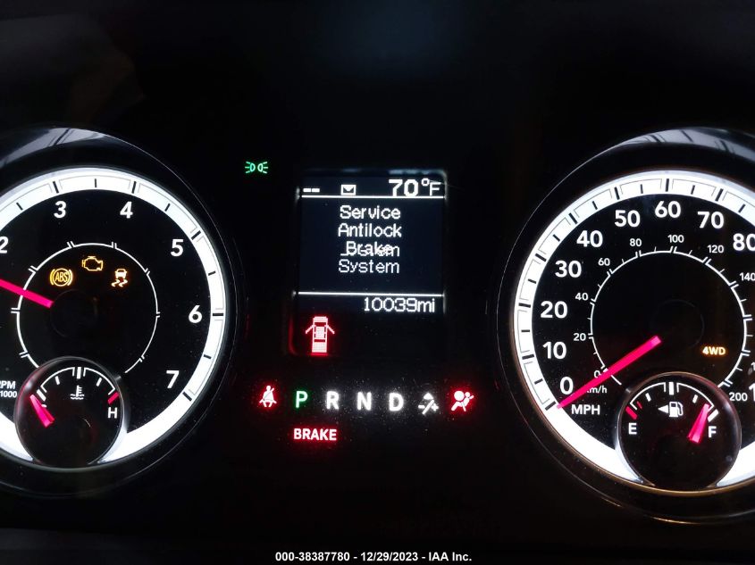 2022 RAM 1500 CLASSIC SLT - 1C6RR7GG2NS226813