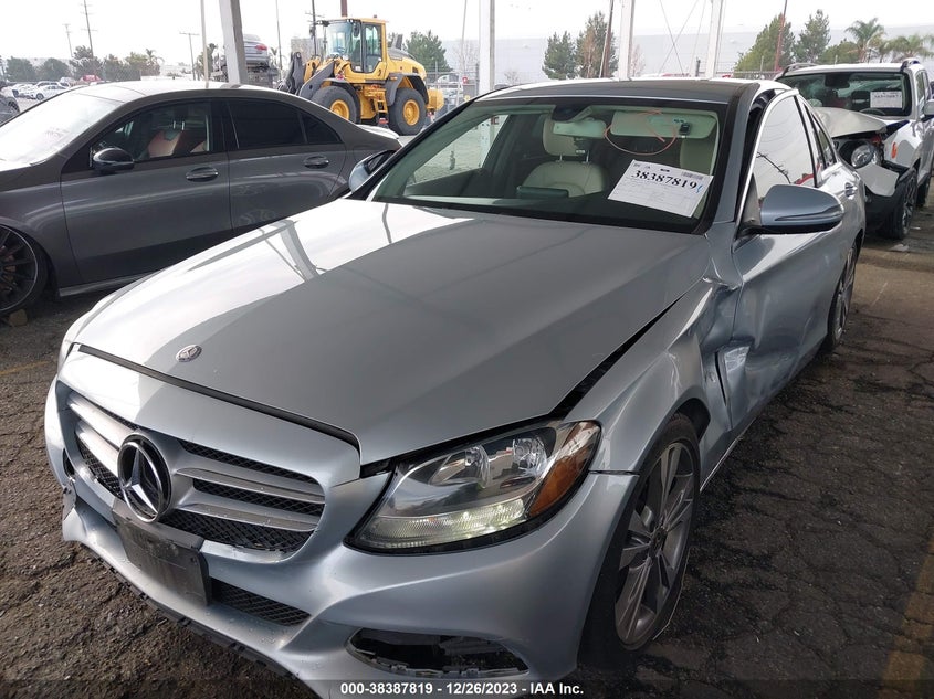 VIN 55SWF4JB7HU220148 2017 MERCEDES-BENZ C 300 300