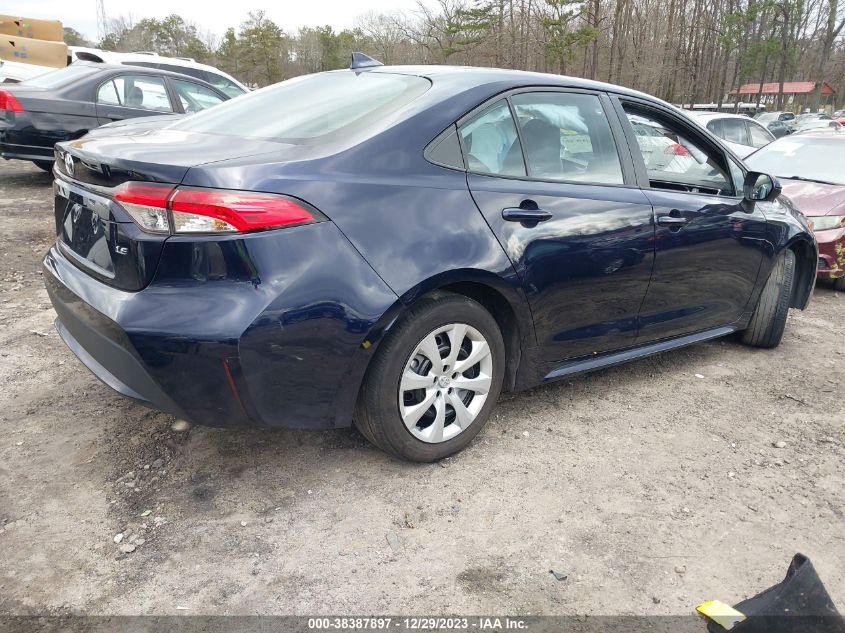 2022 TOYOTA COROLLA LE - 5YFEPMAE9NP300006