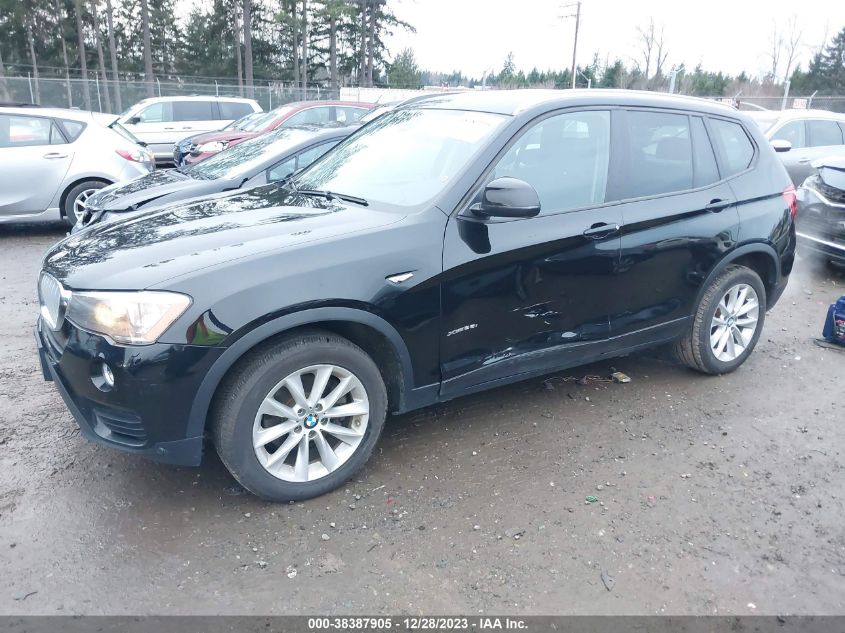 5UXWX9C56H0T14036 2017 BMW X3, photo no. 2