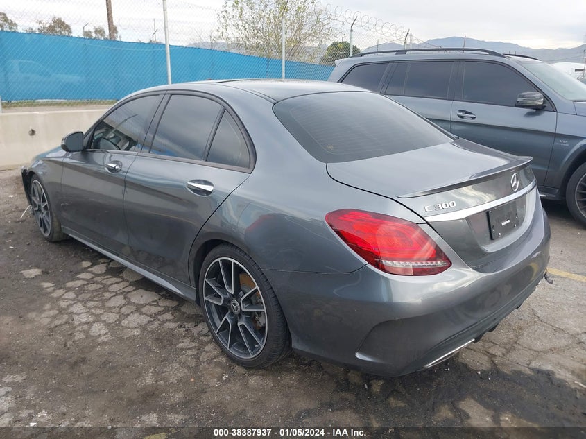 VIN W1KWF8DB4LR598554 2020 MERCEDES-BENZ C 300